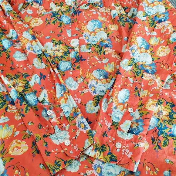 J Crew Liberty of London Floral Blouse - Picture 2 of 7